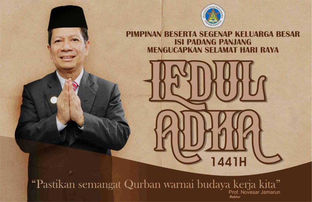 REKTOR HIMBAU CIVITAS ISI PADANG PANJANG BERQURBAN DI KAMPUNG HALAMAN