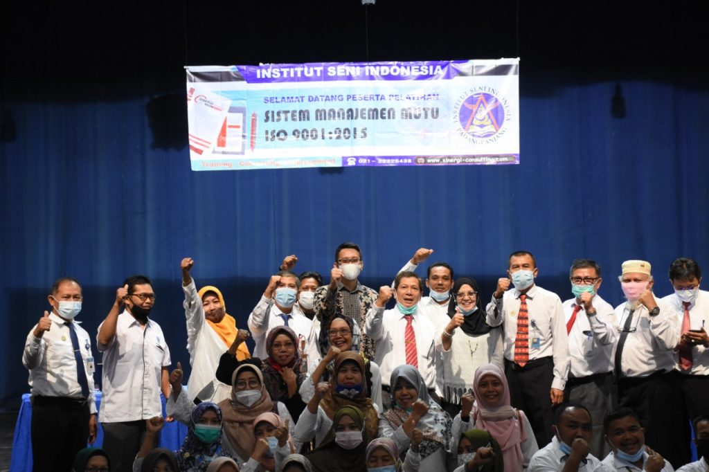 LPPMPP Institut Seni Indonesia Padangpanjang melaksanakan Pelatihan Sistem Manajemen Mutu ISO 9001:2015