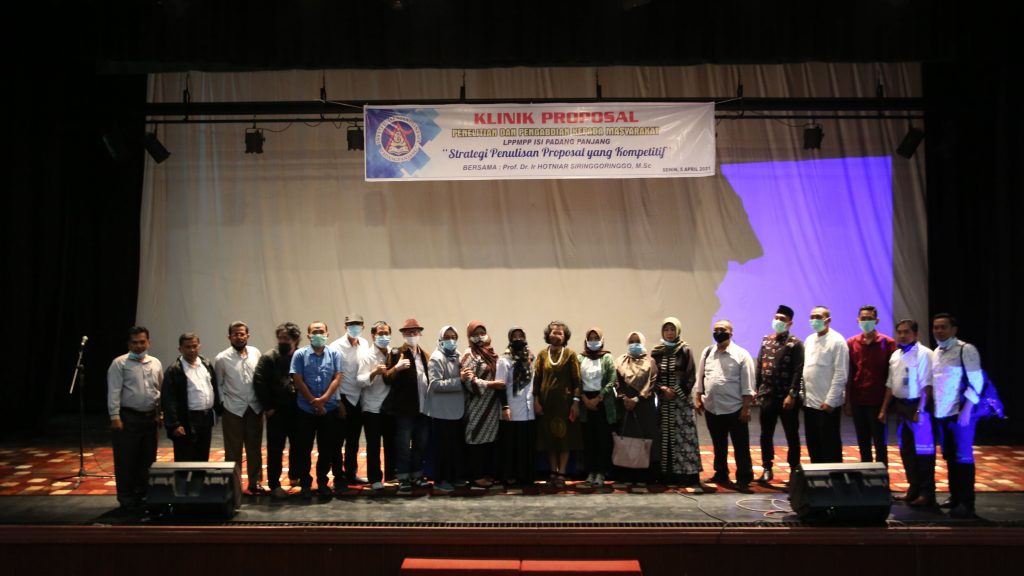 LPPMPP ISI PADANG PANJANG MELAKSANAKAN KLINIK PROPOSAL