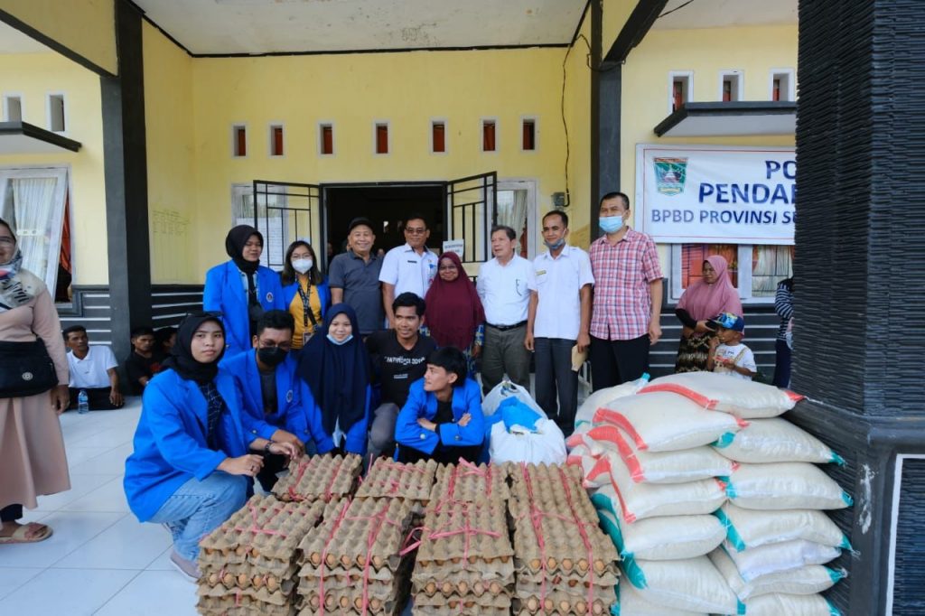 SALURKAN BANTUAN DARI ISI, REKTOR MENANGIS DI PASBAR