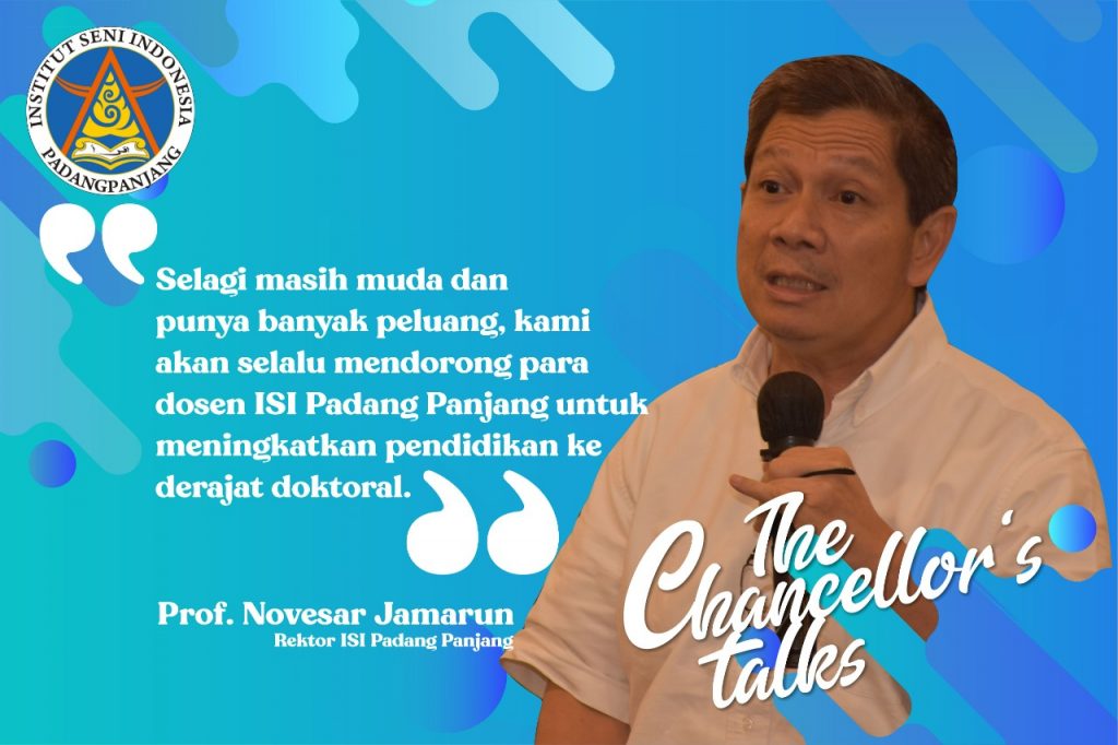 BUTUH LEBIH BANYAK DOKTOR, ISI PADANG PANJANG DORONG MOTIVASI DOSEN MUDA