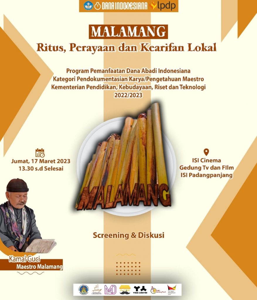 Dokumenter Tradisi Malamang “Ritus dan Perayaan Sebagai Kearifan Lokal Masyarakat Padang Pariaman”