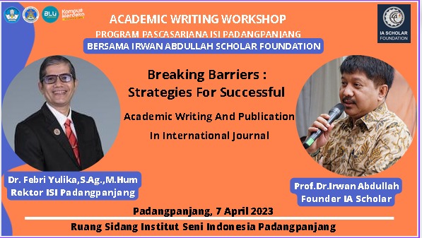 MENULIS DI JURNAL BEREPUTASI DAN SCOPUS TIDAKLAH SULIT.