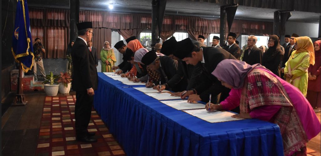 Rektor ISI Padangpanjang, Dr. Febri Yulika,S.Ag.,M.Hum, Resmi Lantik Sejumlah Pejabat Struktural