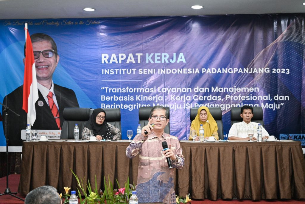 Kerja Cerdas, Profesional dan Berintegritas Menuju ISI Padang Panjang Maju