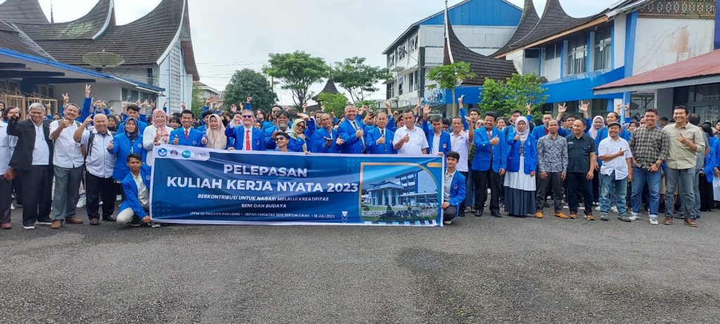 Pelepasan Mahasiswa KKN ISI Padangpanjang Tahun 2023