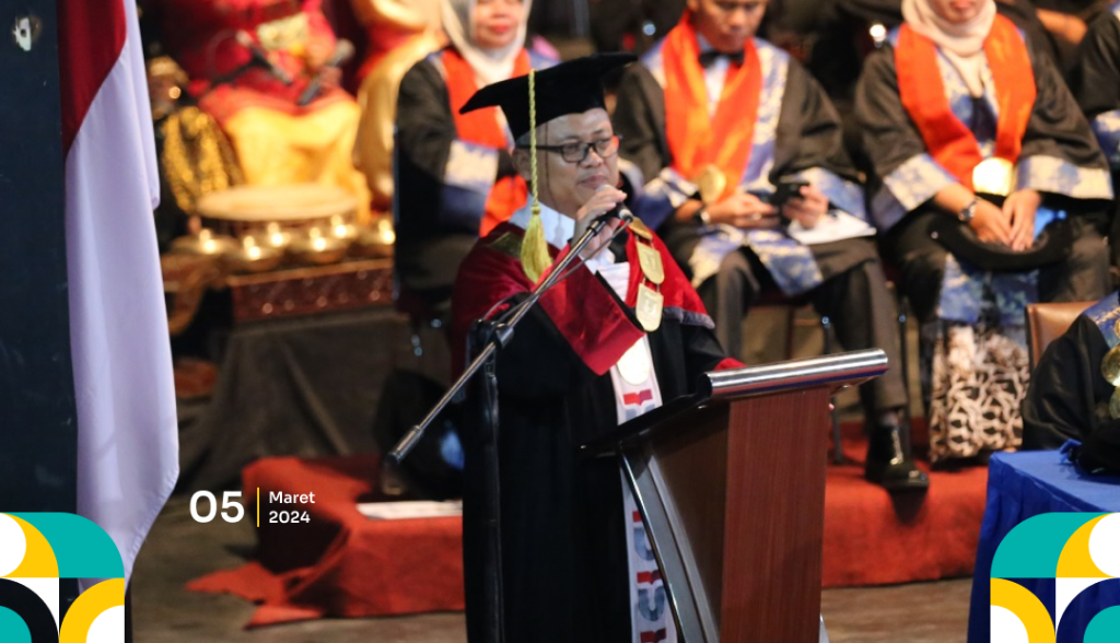 Orasi Ilmiah Oleh Rektor Telkom University Prof. Dr. Adiwijaya, S.Si., M.Si 