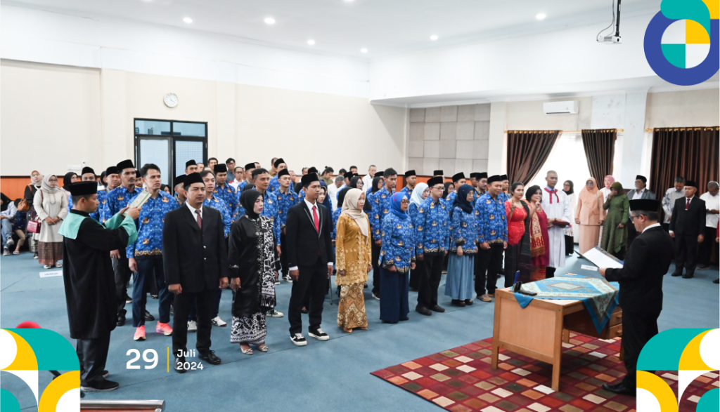 Pelantikan dan Pengambilan Sumpah / Janji Jabatan Ketua dan Sekretaris Jurusan / Prodi, Koordinator Pusat, Jabatan Fungsional Dosen, dan Pegawai Pemerintah dengan Perjanjian Kerja (PPPK) di Lingkungan Institut Seni Indonesia Padangpanjang