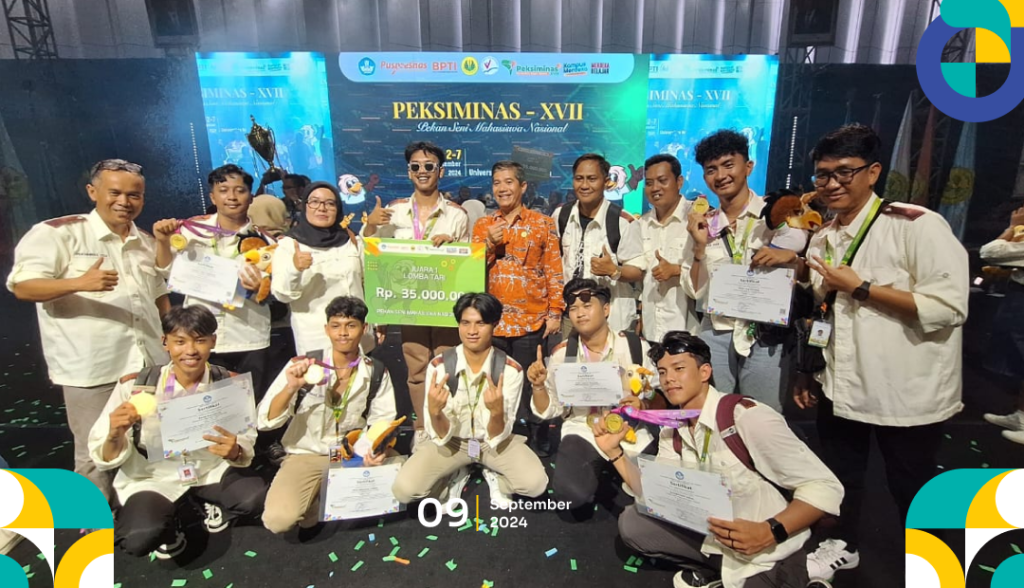 Mahasiswa Program Studi Tari ISI Padangpanjang Raih Prestasi Gemilang di Peksiminas XVII Tahun 2024.