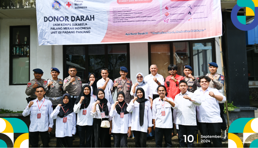 “Gelar Aksi Donor Darah di ISI Padangpanjang, Meriahkan HUT PMI dengan Semangat Kemanusiaan”