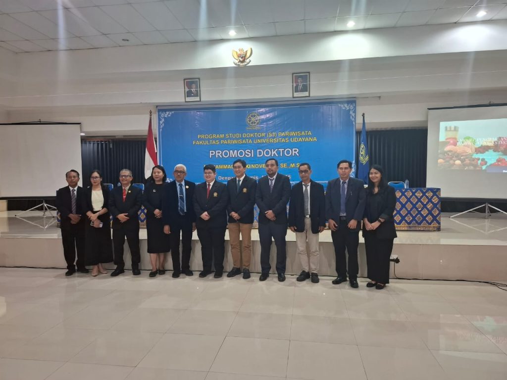 Muhammad Refki Novesar, Dosen ISI Padangpanjang, Ujian Terbuka Program Doktor Pariwisata di Universitas Udayana