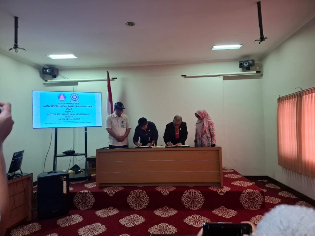 ISI Padangpanjang dan Universitas Udayana Jalin Kerja Sama Strategis Bidang Seni, Budaya, dan Pariwisata