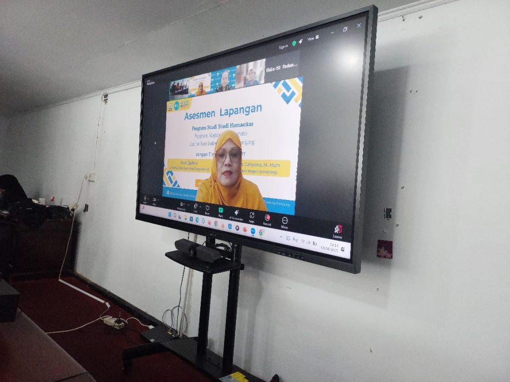 Prodi Humanitas Pascasarjana ISI Padangpanjang Jalani Asesmen Lapangan BAN-PT