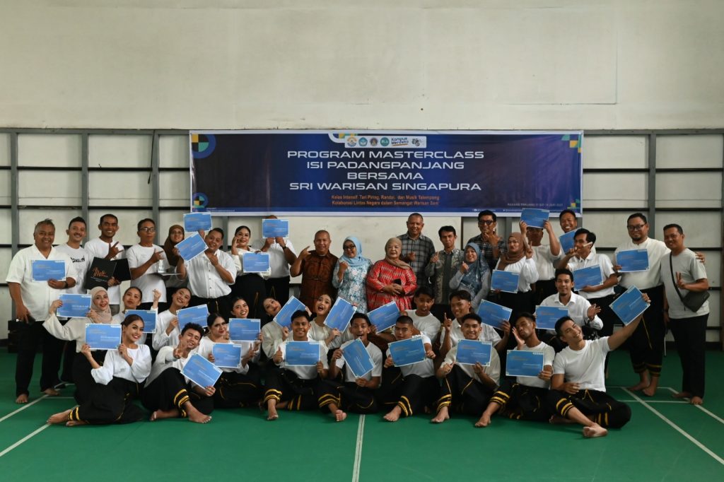 Penutupan Program Masterclass ISI Padangpanjang dan Sri Warisan Singapura: Merajut Kolaborasi Budaya Nusantara-ASEAN