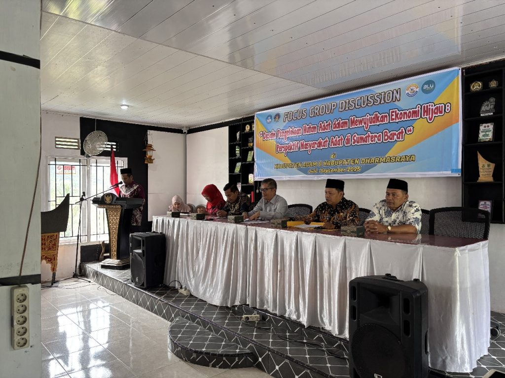 Tradisi “Siriah ka Sidang” : Kearifan Lokal dalam Pengelolaan Hutan Adat di Nagari Pasia Laweh Sumatera Barat