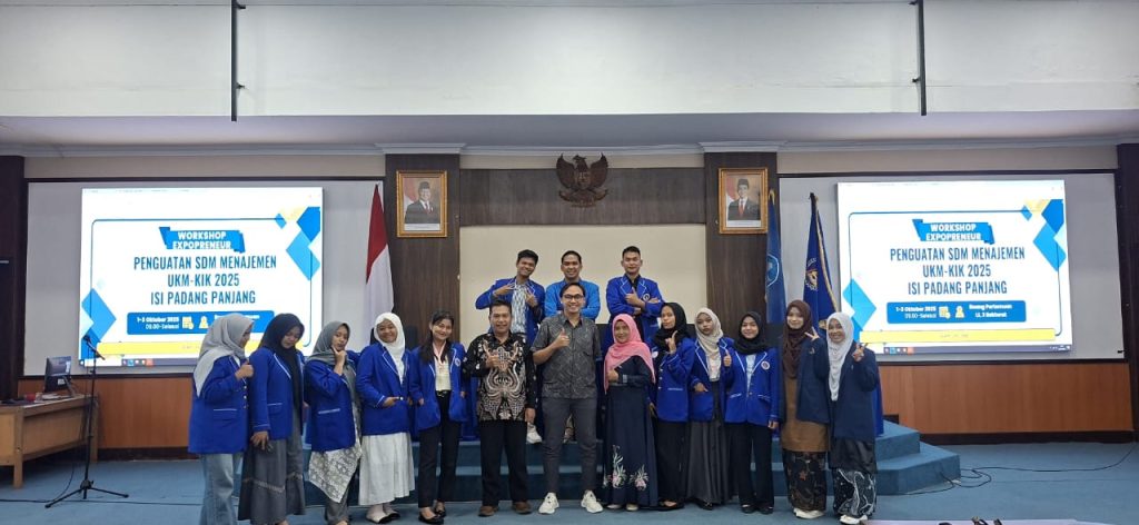 UKM Kewirausahaan ISI Padangpanjang Gelar Workshop Penguatan SDM Manajemen Usaha